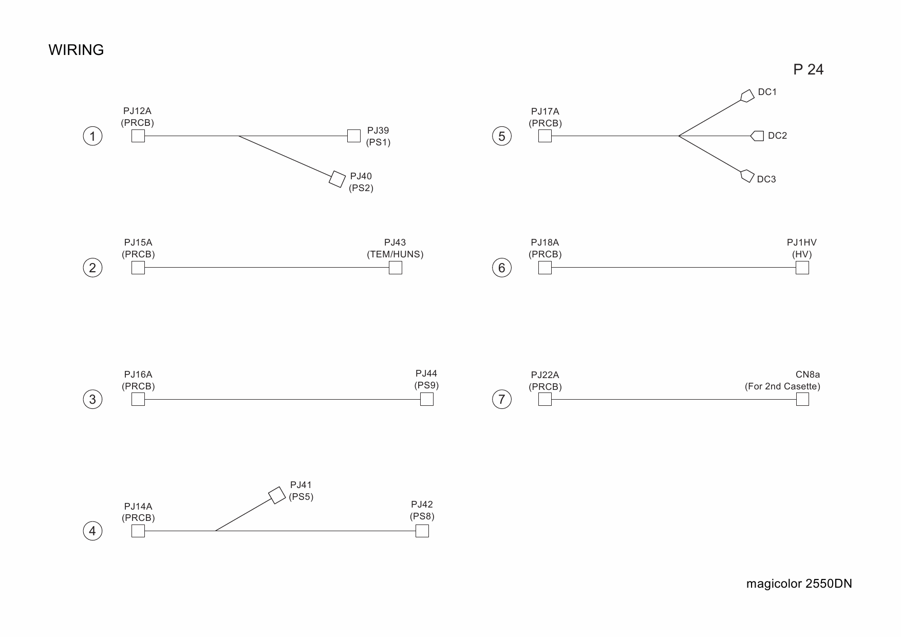 Konica-Minolta magicolor 2550DN A00V014 Parts Manual-3